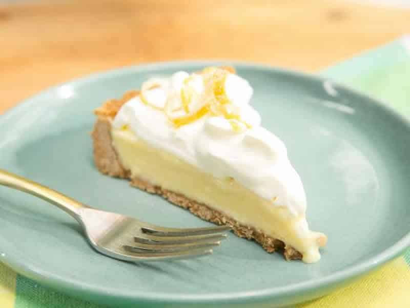 Tarte à la crème au citron