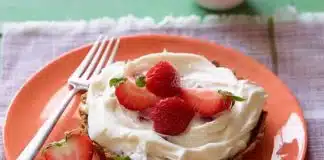 Tartelettes aux fraises et crème