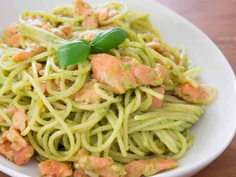 spaghettis au saumon cookeo