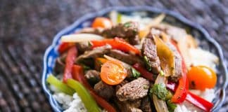 steak aux poivrons cookeo