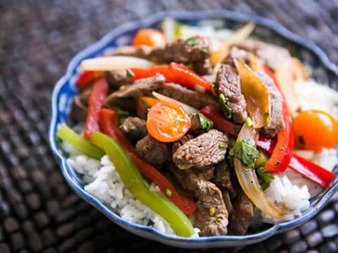 steak aux poivrons cookeo