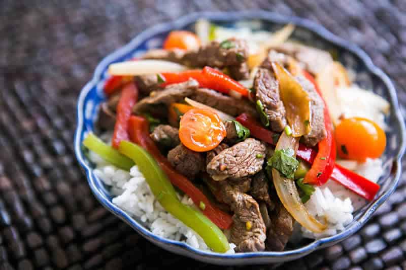 steak aux poivrons cookeo