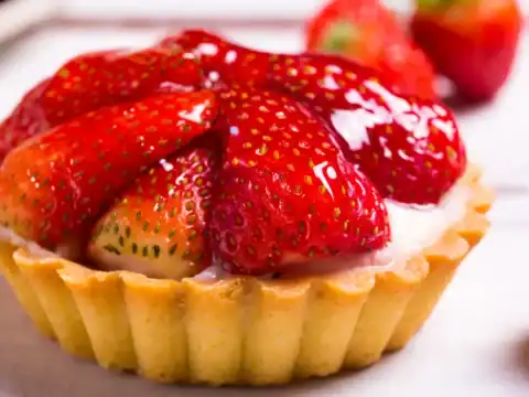 tartelettes aux fraises creme
