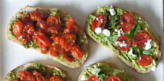 Apéritif toast au pesto céleri au thermomix
