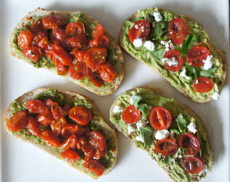 Apéritif toast au pesto céleri au thermomix
