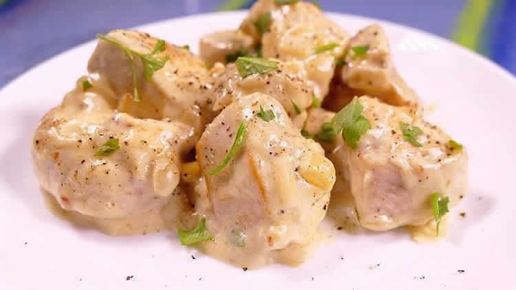 Blanc de poulet à la sauce fromage cookeo