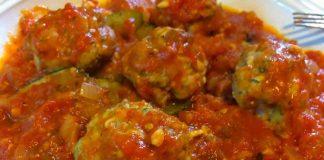 Boulettes de viande aux courgettes et sauce tomate cookeo
