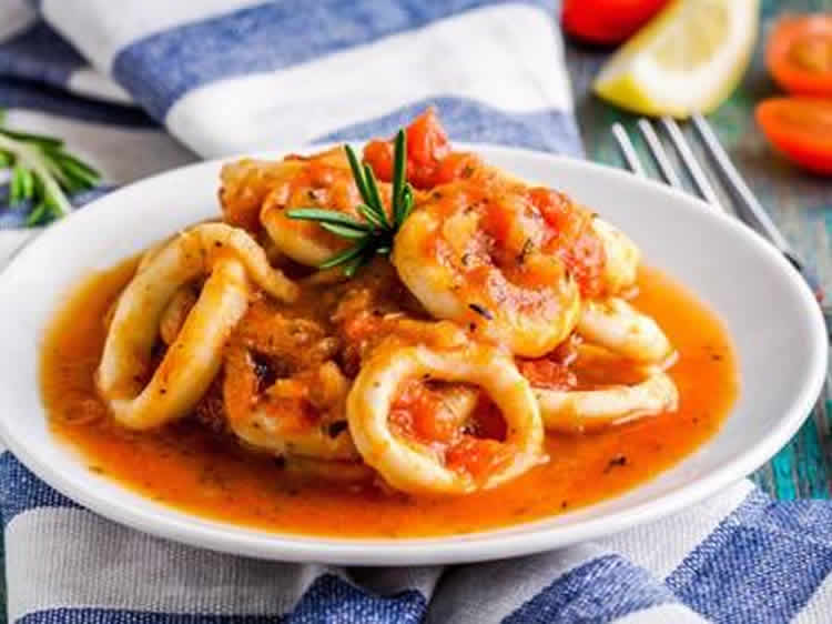 Calamars à la sauce américaine au thermomix