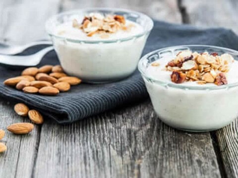 Comment faire Yaourt au lait d’amandes au thermomix