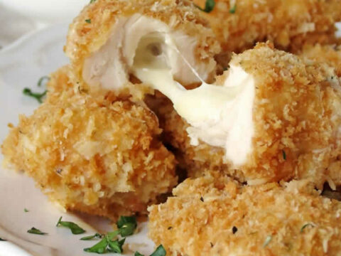 Croquette poulet au fromage fait maison