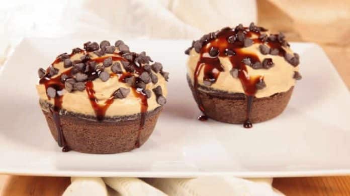 Cupcakes chocolat et caramel au thermomix