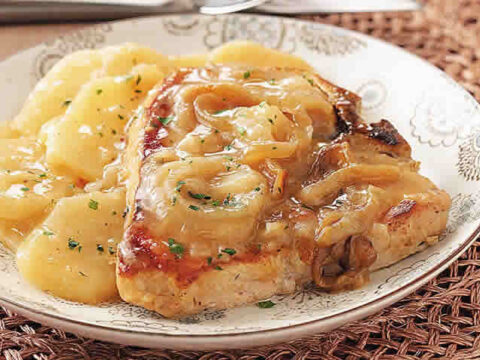 Côtes de porc aux pommes de terre cookeo