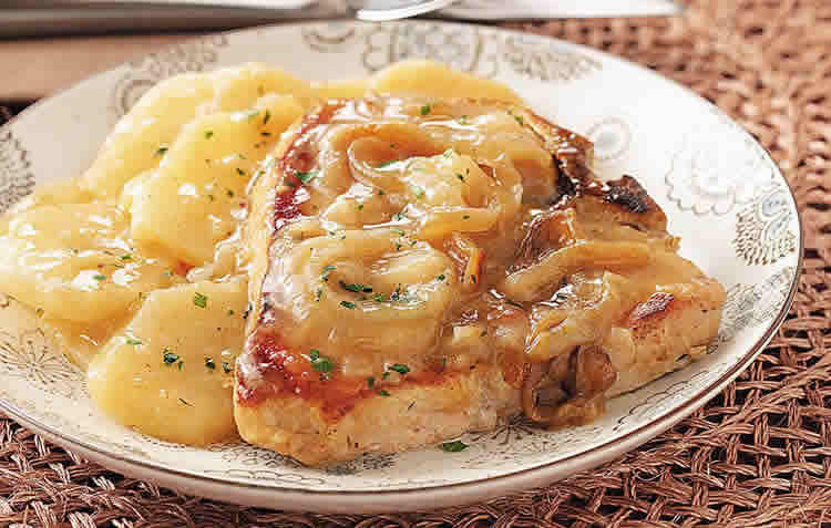 Côtes de porc aux pommes de terre cookeo