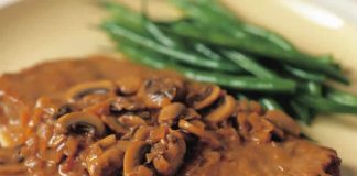 Filet de veau aux champignons cookeo