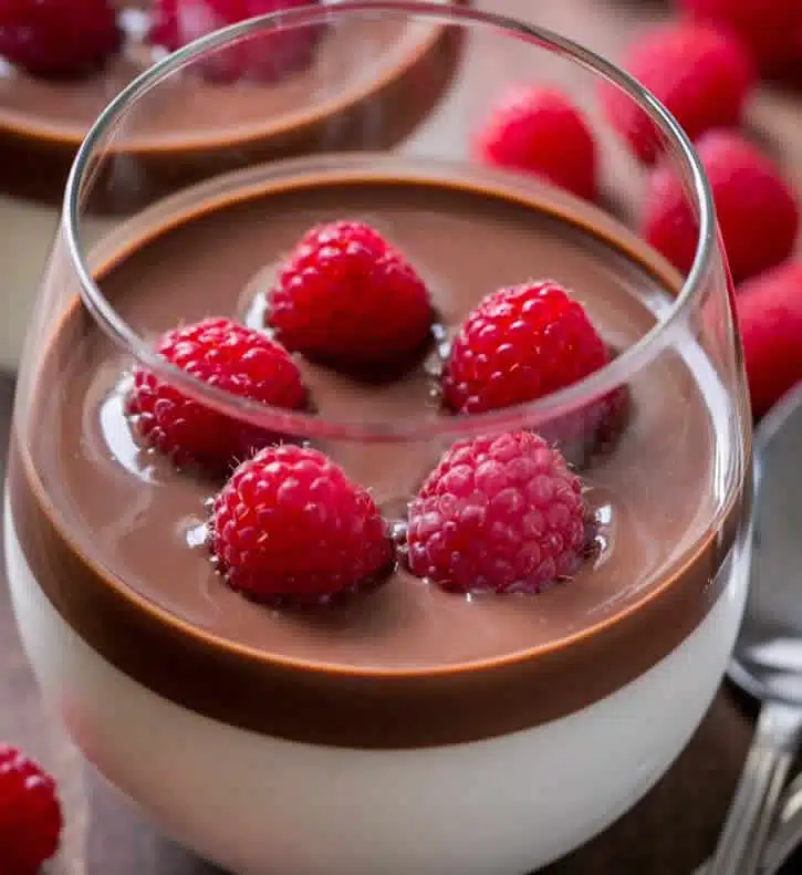 Gelée du vanille et chocolat au thermomix
