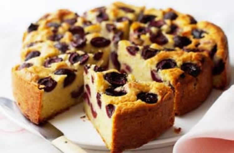 Gâteau aux cerises facile