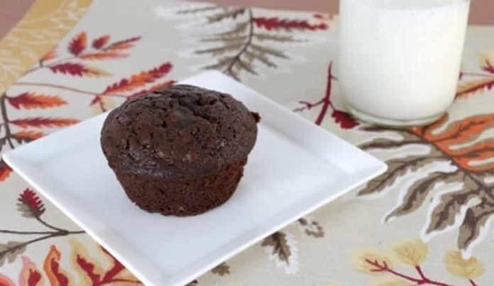Muffins au chocolat noir au thermomix