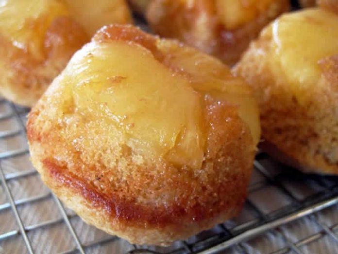 Muffins aux ananas sans beurre au thermomix