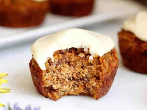Muffins aux carottes au thermomix