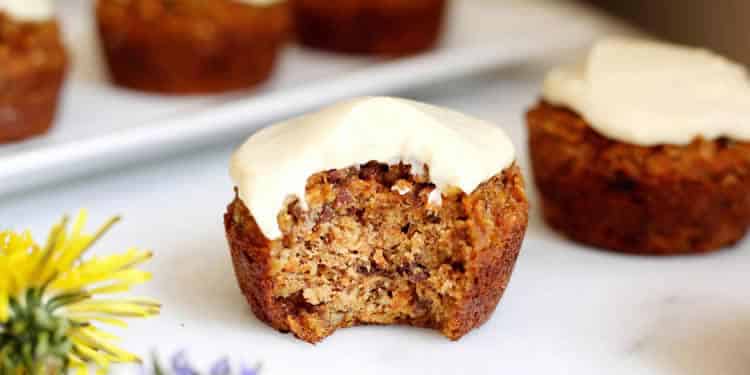 Muffins aux carottes au thermomix