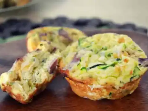 muffins aux courgettes et bacon au Thermomix