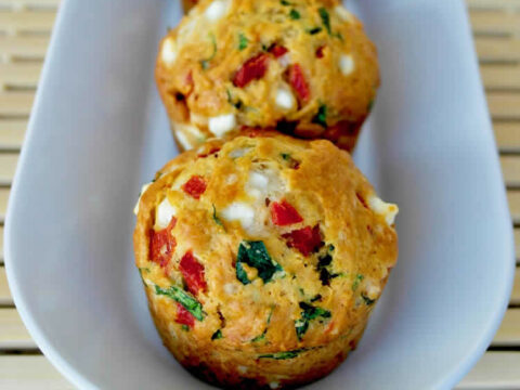 Muffins aux poivrons au thermomix