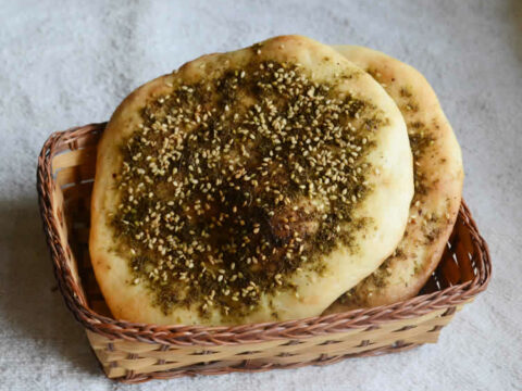 pain au zaatar thym au thermomix
