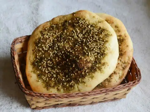 Pain au Zaatar thym au Thermomix