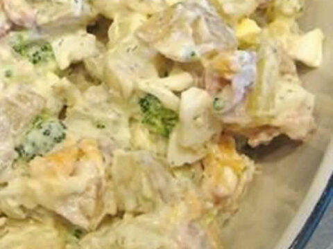 Pomme de terre au brocoli et fromage cookeo