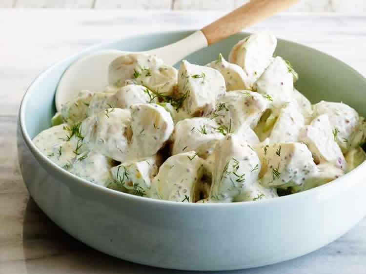 Salade de pommes de terre à l'aneth