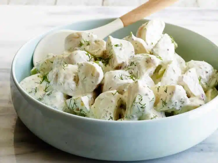 Salade de pommes de terre à l'aneth