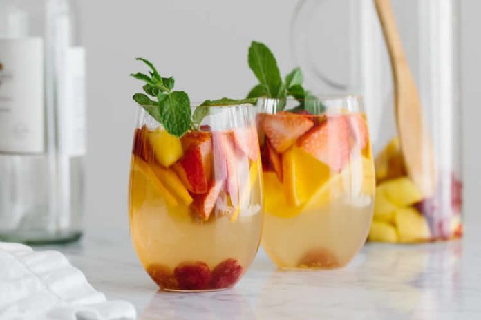 Sangria blanche au thermomix