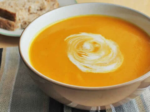 Soupe patate au curry au thermomix