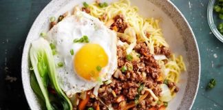 Viande hachée au Nouilles cookeo