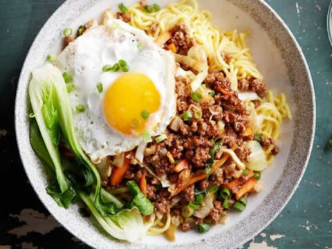 Viande hachée au Nouilles cookeo