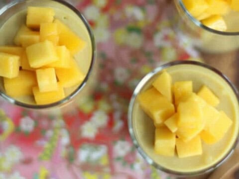 Yaourt mangue au thermomix