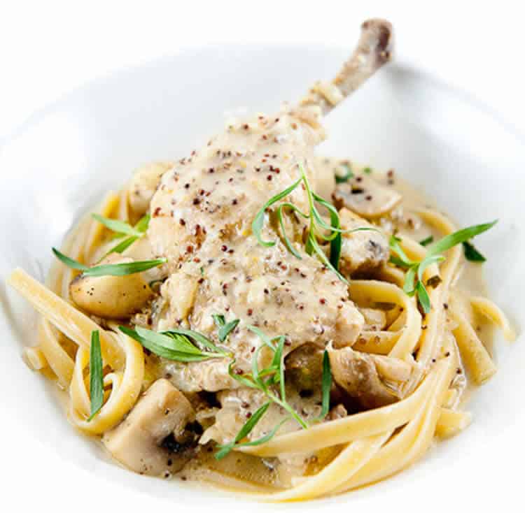Cuisses de poulet à l'estragon cookeo