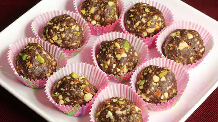 Bonbons de fruits secs au thermomix