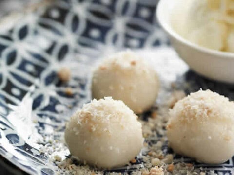 Boulettes de chocolat blanc au thermomix