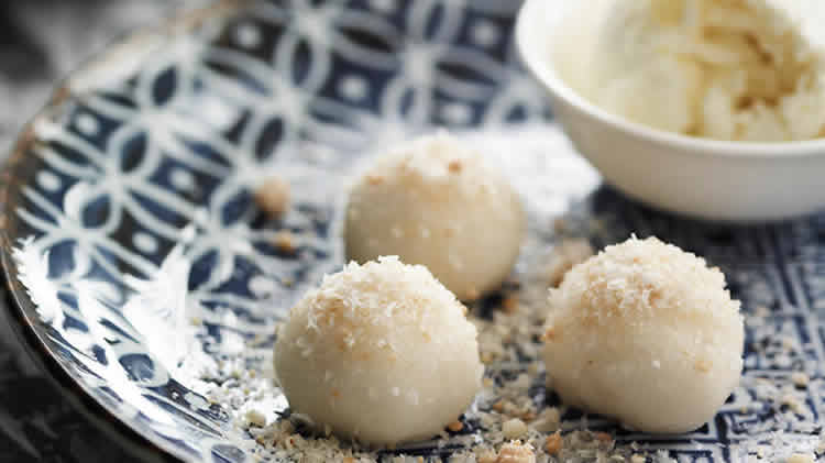 Boulettes de chocolat blanc au thermomix