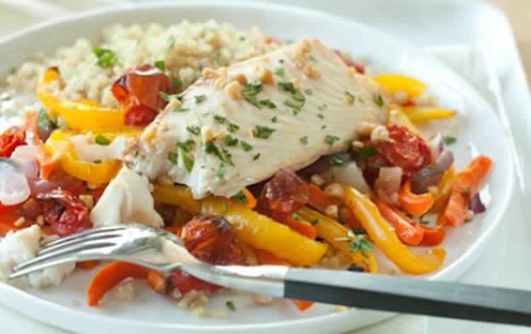 Cabillaud et légumes varoma au thermomix
