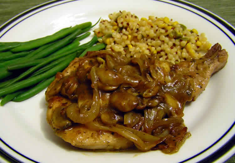 Champignons caramélisés cookeo