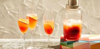 Cocktail Bellini au thermomix