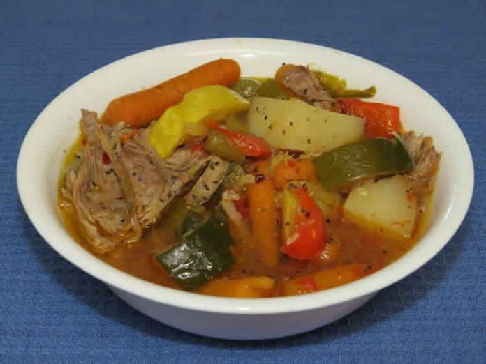 Cuisse de dinde aux légumes cookeo