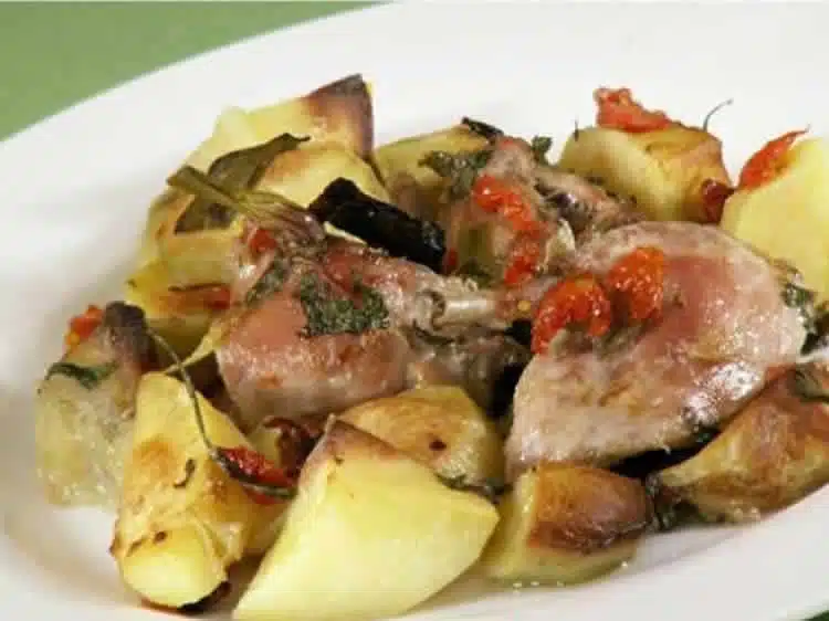 Cuisses de lapin aux pommes de terre cookeo