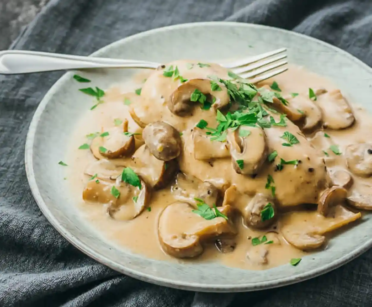 Cuisses de poulet aux champignons cookeo