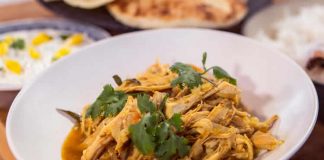 Escalopes de dinde au curry cookeo