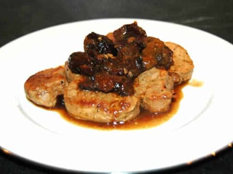 Filet de porc aux pruneaux cookeo