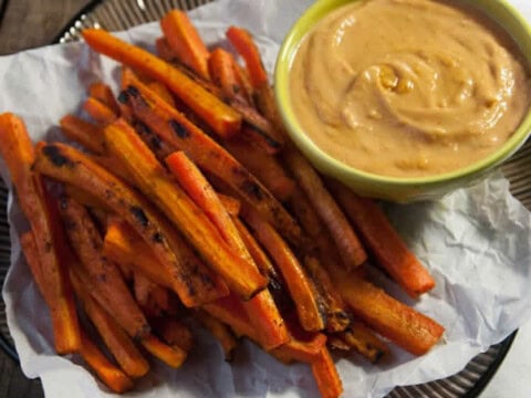 Frites de carottes au thermomix