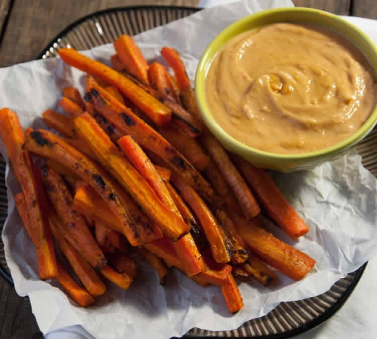 Frites de carottes au thermomix
